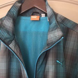 Mens Puma XL full zip windbreaker